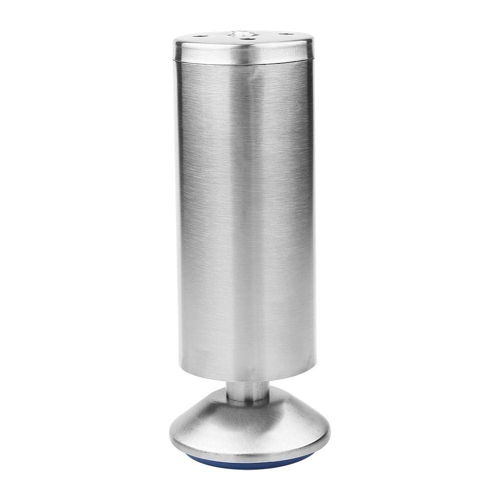 Samfox Cabinet Feet, 50 * 60MM Stainless Steel Table Legs Adjustable Furniture Sofa Legs Feet 4Pcs(50 * 150MM)