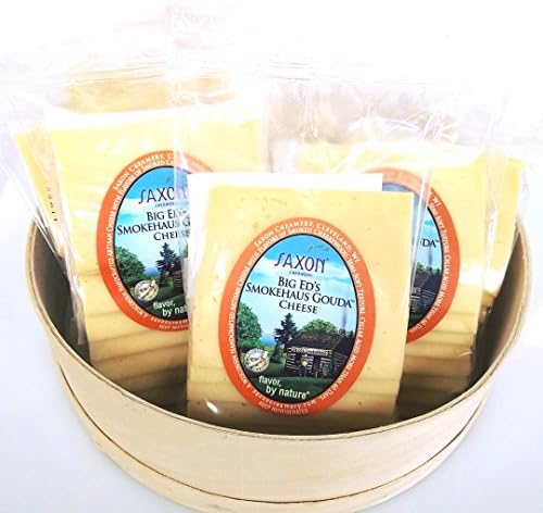 Saxon Creamery Big Eds Smokehaus Gouda 8oz SLICES