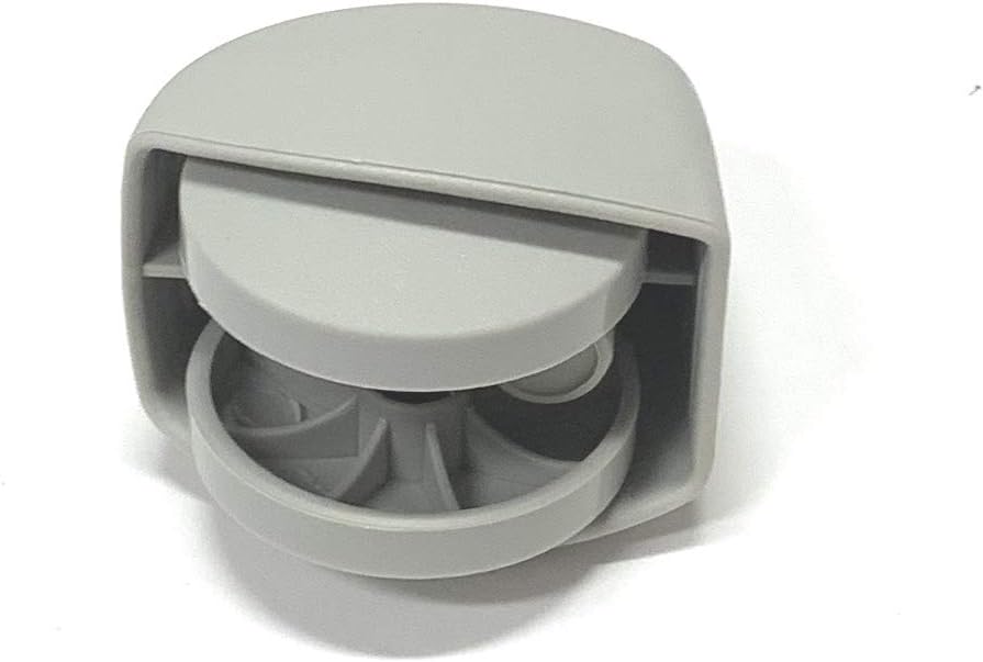 OEM Delonghi Room Heater Foot Caster Wheel Originally For Delonghi TRD0715T, EW7707CMC, TR0715L, TRD40615T, TRH0715L, TRV0715T, TRV0715