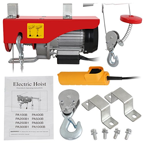 image for F2C Overhead Lift Electric Hoist Crane Industrial Commercial Chain Win