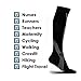 Compression Socks for Men & Women, BEST Graduated Athletic Fit for Running - Boost Stamina, Circulation, Recovery - Men(Shoe Size:5-9) OR Women(Shoe Size:5.5-8.5) - Black & Grey