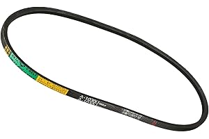 Kozelo A-1030Li/A41 Drive V-Belt - [12mm Width x 8mm Height] A-Section Rubber Drive Belt Wrapped for Transmission Use, 1030mm