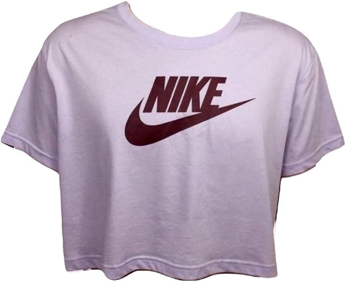 purple women nike shirt