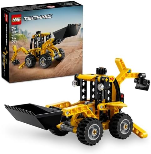 LEGO Technic Backhoe Loader Construction Vehicle Toy for 7+ Year Old ...