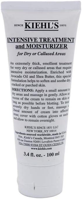 kiehl's intensive treatment and moisturizer