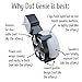 Dot Genie [Square Plug ONLY 2018-2021: Dot 3rd Gen Wall Mount | The Original Outlet Hanger | No Muffled Sound | Exposed Speaker Grill, Mics, and Lights (Black, 3-Pack)