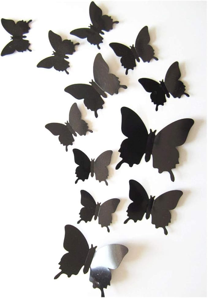 Amazon.de: LIPYCFA Wandsticker Schmetterlinge Wandaufkleber Kunst