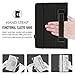 New iPad 9.7 inch 2018/2017 Case, Ztotop Premium PU Leather Smart Cover with Wallet & Credit Card Slot Stand Cover for Apple iPad Air 1 2, Black (Auto Wake/Sleep)