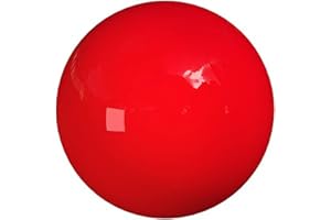 Koiugayk Gazing Globe Decor Ball, Hollow Gazing Ball, Seamless Stainless Steel Polished Reflective Smooth Mirror Garden Sphere Globe, Props of Photography, Garden Home Decor (Red, Dia: 14 inch/35cm)