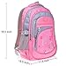 Vbiger Girl's & Boy's Backpack for Middle School Cute Bookbag Outdoor Daypack (Pink)