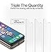 iPhone X Screen Protector [3 Pack] Premium Tempered Glass by Eneelo Case Friendly HD Clear - Apple iPhoneX 10 2017