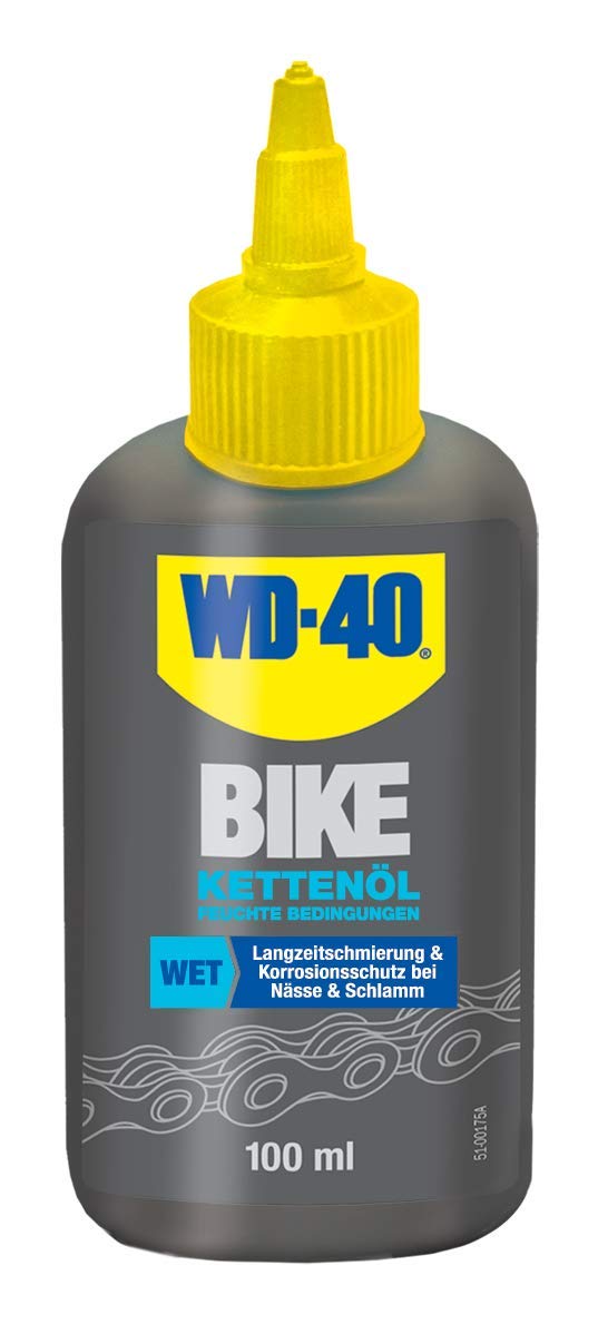 WD40 Bike Bicycle Chain Oil Wet 100 ml 1 Litre = 119.80 €) bicycle