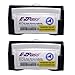Free Thought Designs EZ Pass Holder | Fastrak Holder - 2 Pack - 3 Point Mount - Toll Transponder Holder for New and Older Sizes
