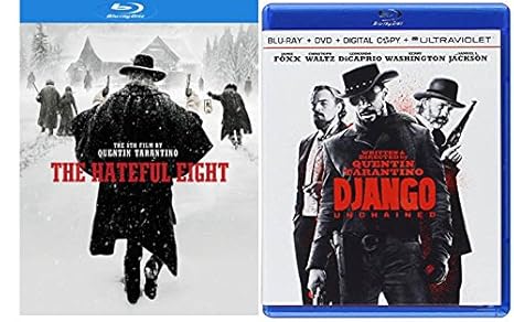 Amazon Com Modern Wild Wild Western Blu Ray 2 Pack Django Unchained The Hateful Eight Double Feature Bundle Jamie Foxx Leonardo Dicaprio Samuel L Jackson Kurt Russell Quentin Tarantino Movies Tv