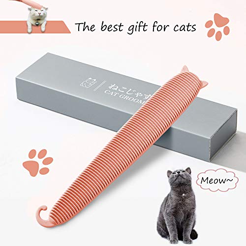 HappyCat Pets Brush,Cat Tongue Comb for Massage and Shedding,Simulated