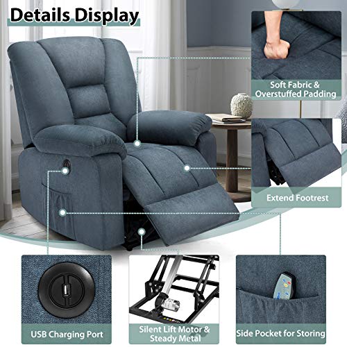 oneinmil Electric Power Lift Recliner Chair for ElderlyUp to 330 LBS