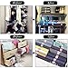 JUSTDOLIFE Clothes Folder, 10Pcs T Shirt Folder Closet Foldable Storage Organizer DressBook T Shirt Folding Board Quick and Easy Suit for Any Home Adult and Kids Clothes (10Pcs)