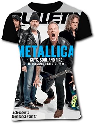 AIMINRUZI 3D Metallica-Rock-Band Casual Sport Suit Unisex Design Clothing Funny Short