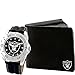 Oakland Raiders Watch and Wallet Gift Set SS Bifold NFL-WAW-OAK