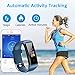 Fitness Tracker Hr, kids Activity Tracker Watch Android With Heart Rate Monitor, Waterproof Fit tracker Watch With Sleep Monitor Smart Bracelet with Calorie Counter Pedometer Watch for Women men
