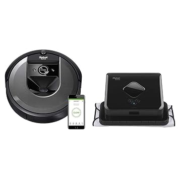 Irobot Roomba I7 7150 Robot Vacuum Wi Fi Connected Smart Mapping Ideal For Pet Hair Carpets Hard Floors Braava 380t Advanced Robot Mop Wet #wet #mopping #robot Irobot Roomba I7 7150 Robot Vacuum Wi Fi Connected Smart Mapping Ideal For Pet Hair Carpets Hard Floors Braava 380t Advanced Robot Mop Wet