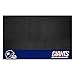 FANMATS 12194 New York Giants Vinyl Grill Mat - 26in. x 42in. - Deck Patio Protective Mat | Oil, flame, and UV resistant