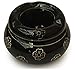 Raakhadaanee Hand painted Black for Indoor or Outdoor Use, Holder for Gifts Desktop for Home Office Decoration