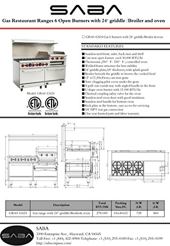 4 Commercial+Burner+Griddle+Broiler+Bottom