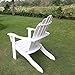 Cambridge Casual AMZ-240252W Bentley Adirondack Chair, White