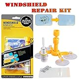 ALONG Windshield Repair Kit - Windshield Crack Repair Kit with Windshield Repair for Car Windshield Repair Kit & Glass Chips and Cracks