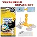 ALONG Windshield Repair Kit - Windshield Crack Repair Kit with Windshield Repair for Car Windshield Repair Kit & Glass Chips and Cracks
