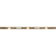 Sands Level & Tool SLMA48 48-Inch Professional Mahogany I-Beam Level, Mahogany