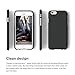 iPhone 6S Case, elago® [Slim Fit 2][Soft Feel Black] - [Light][Minimalistic][True Fit] – for iPhone 6/6S