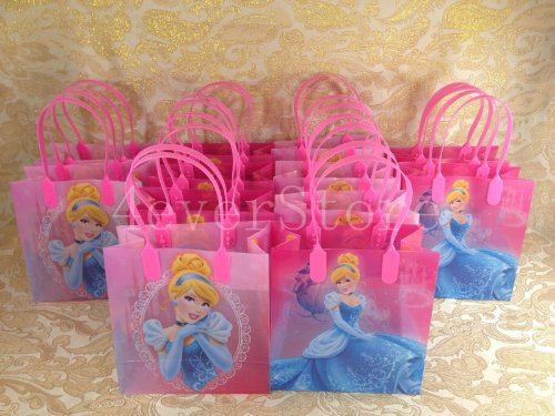Disney Princess Cinderella Small Party Favor Goody Bags 24x