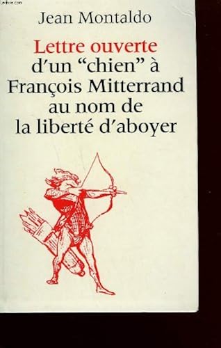 Download Lettre ouverte d'un chien a francois mitterrand au nom de la liberte d'aboyer. PDF