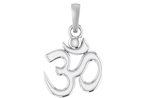 COMPANY TRENDAL 92.5% Pure Sterling Silver Om Pendant_TD449