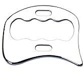 Stainless Steel Gua Sha Scraping Massage Tool-Muscle Scraper - Soft Tissue Mobilization,Physical Therapy for Back, Legs, Arms (Large)
