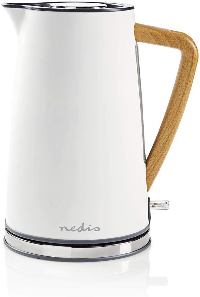 Nedis KAWK510EWT Wasserkocher | 1,7 l | Soft-Touch | Weiß