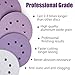 LotFancy Sanding Discs 5 Inch 8 Hole, 100PCS 40 60 80 120 180 220 240 320 400 800 Grit Assorted Professional Sandpaper, Hook and Loop Random Orbital Sander Round Sand Paper