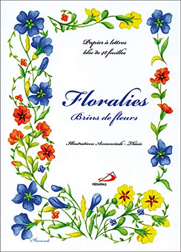 Papier a Lettres Floralies Brins Bpl14 by (Paperback)