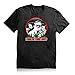 Trailer Park Boys Ricky Julian & Bubbles In Circle Logo T-shirt - Black
