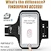 PORTHOLIC Armband for Large Phone - iPhone Xs Max XR iPhone 8 Plus 7 Plus 6s/6 Plus in Otterbox Defender Case, Samsung Galaxy S9 + S8 Plus Note 8 3 4 5 LG G6, Exercise Running Pouch Phone Holder