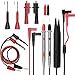 Electrical Multimeter Test Leads Set with Alligator Clips Test Hook Test Probes Lead Professional Kit 1000V 10A CAT.II primary