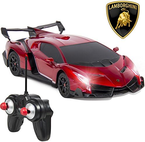 1/24 RC Officially Licensed Lamborghini Veneno Sport Racing Car W/ 27MHz Control