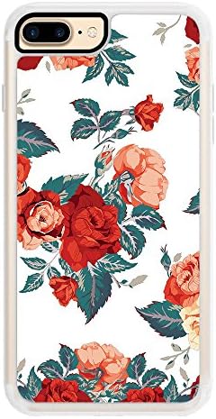 iPhone 7 Plus Case, Custype Soft Customizable TPU Shockproof Anti-Scratch DIY Protective Case for iPhone 7 Plus 5.5" (iphone7 plus-Floral 03)