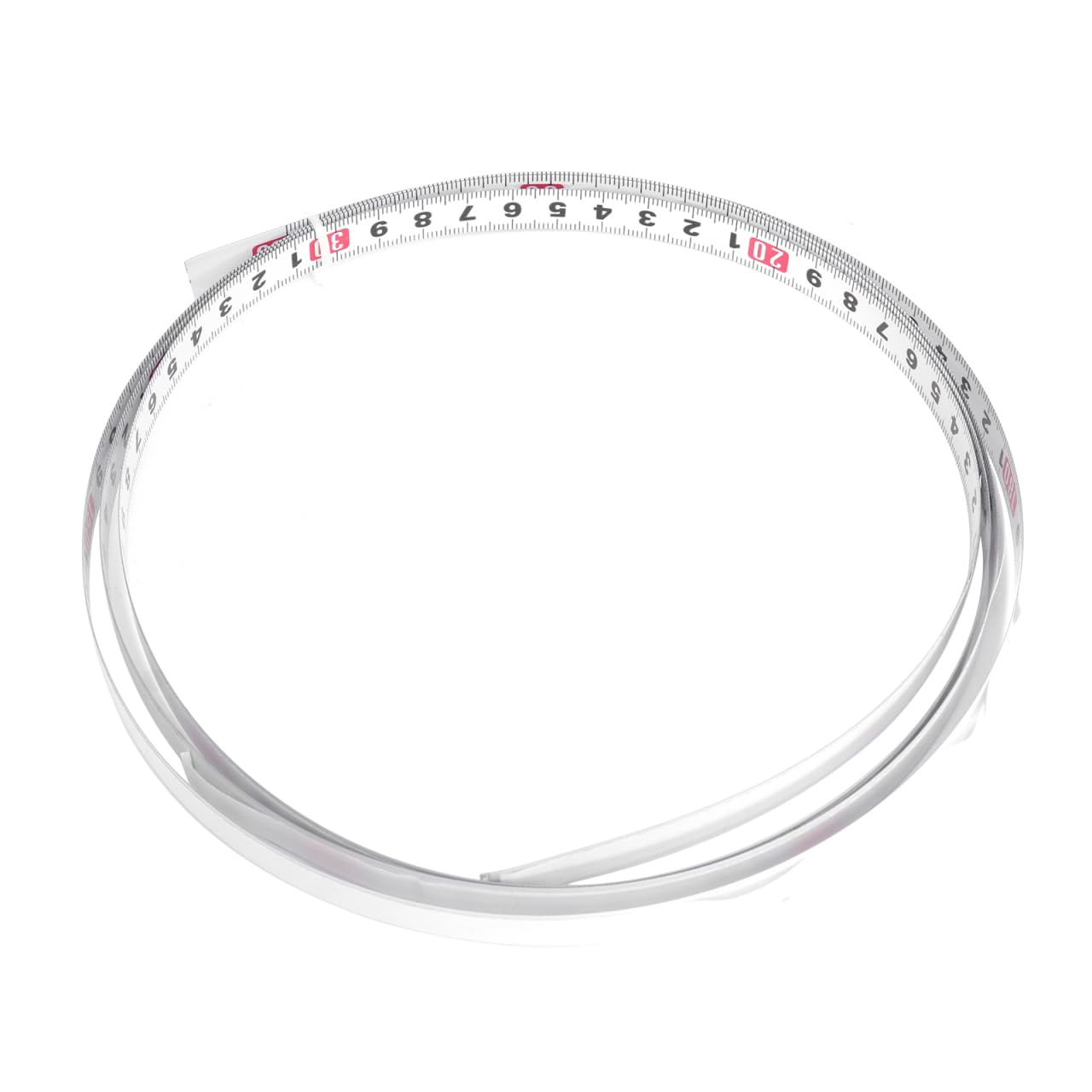 iplusmile Self Adhesive Tape Measure: 6.56 ft Carbon Steel Self Adhesive Measuring Tape Metric Sticky Scale for T-Track Woodworking
