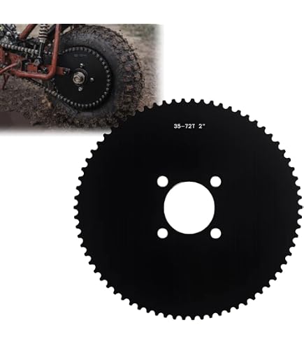 Amazon.com: KOB Drive Sprocket 80 Tooth Go Fun Kart #35 Chain
