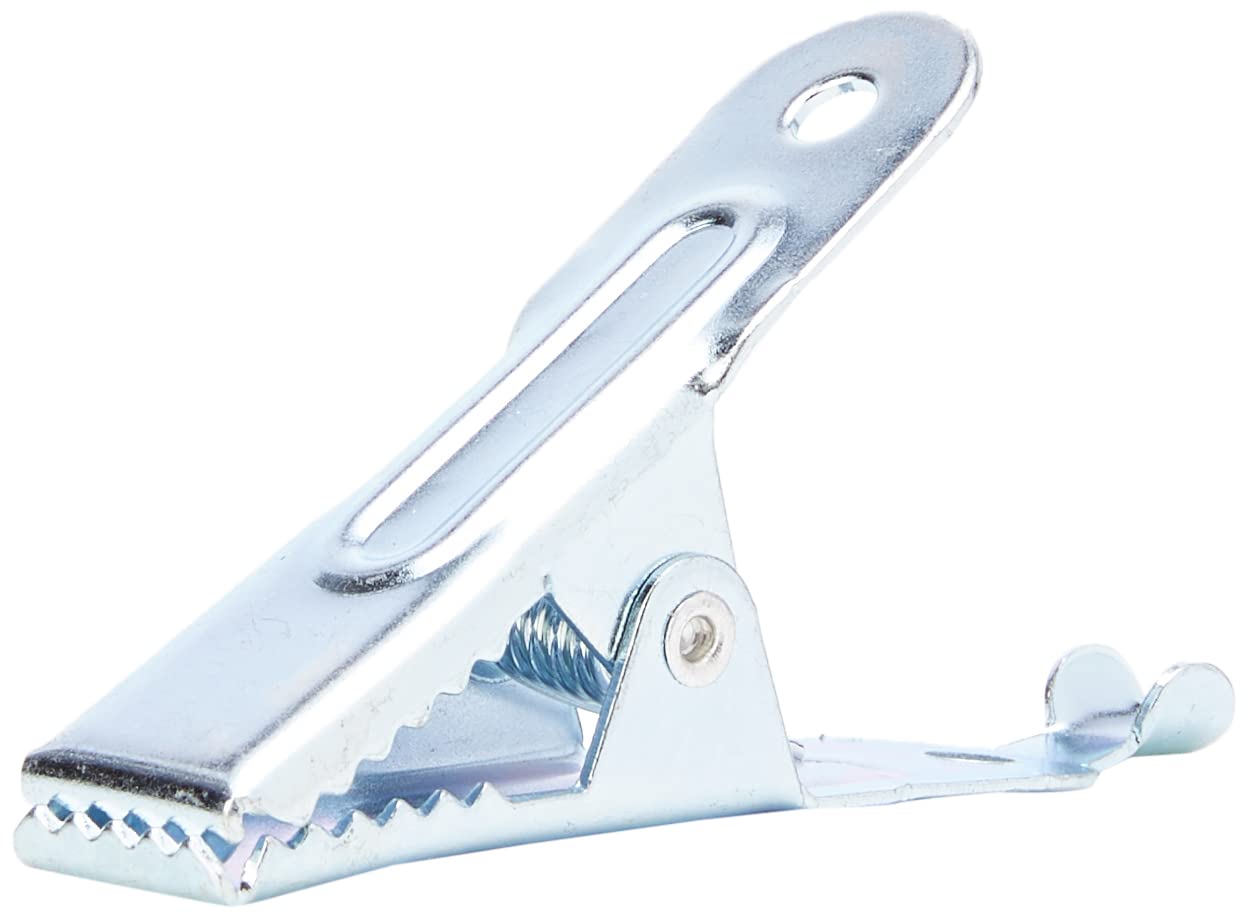 Merriway BH05725 (4 Pcs) 25 Amp Crocodile Alligator Spring Clip Clamp for Test Leads - Pack of 4 Pieces