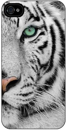 iPhone 6 / 6s Compatible, Designer Choice Collection Colorful Flexible Ultra Slim Transparent Translucent iPhone Case Cover Case - White Tiger
