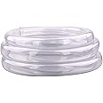 DERNORD PVC Tubing 1"ID X 1 1/4"OD Flexible Clear Vinyl Hose 10 Feet for Food Grade